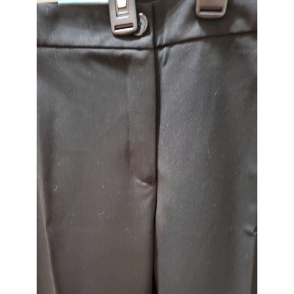 Hilary Radley Womens Black Pockets Zipper Front Dress Pants Size 18W - Picture 3 of 12